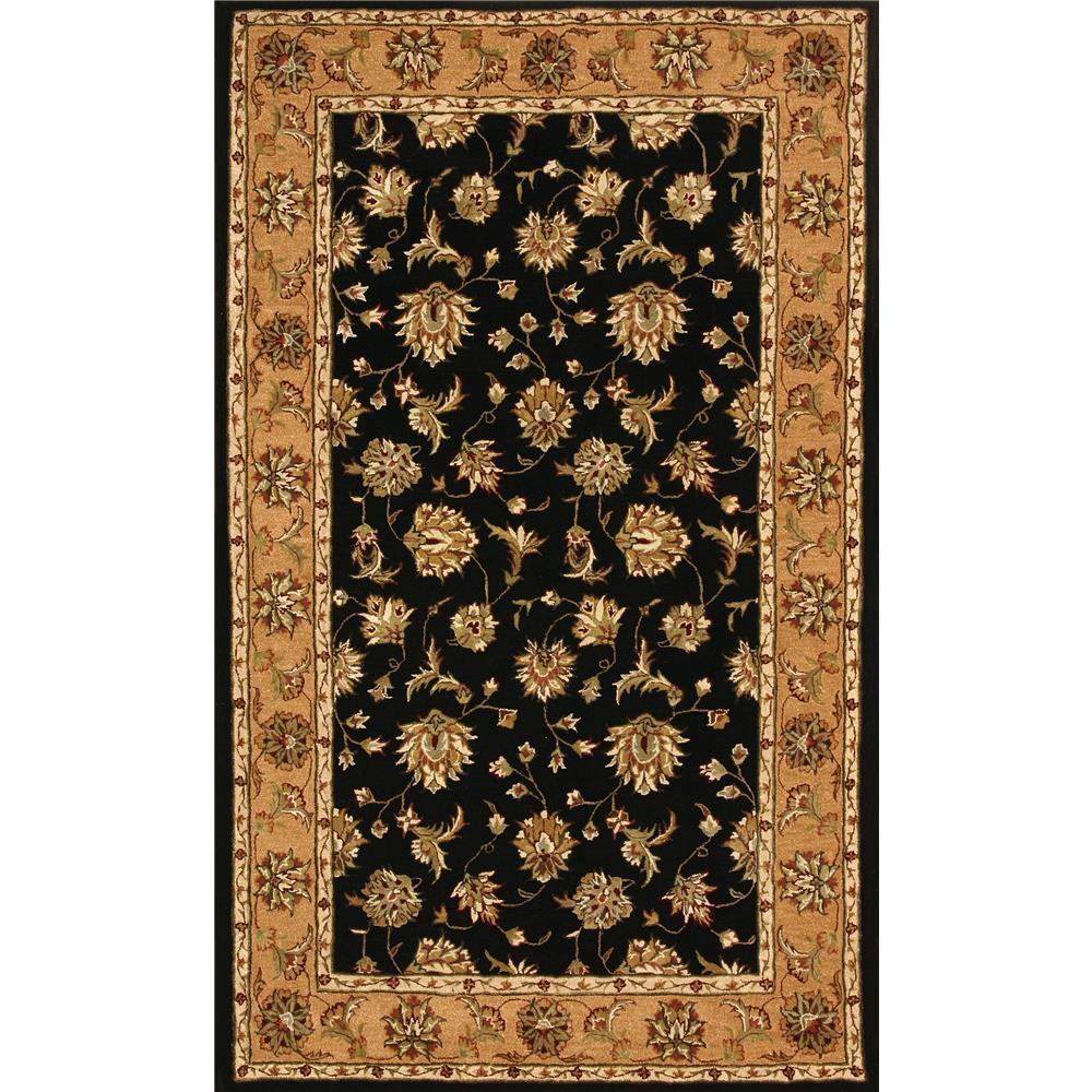 Dynamic Rugs 70231-092 Jewel Collection 5 Ft. X 8 Ft. Rectangle Rug in Black